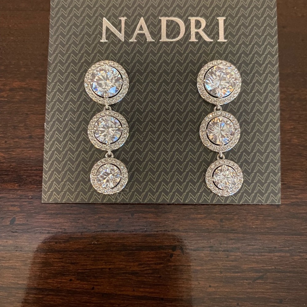 Nadri Rhinestone Earrings